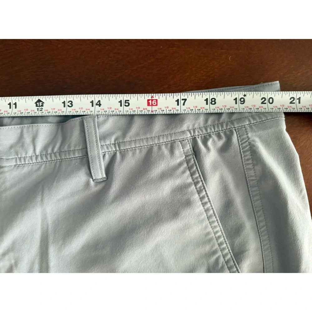Footjoy Men's Performance Gray Golf Shorts Size 40 Stretch Waterproof‎